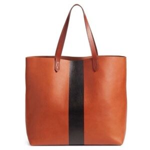Madewell Striped Transport Tote- Medium